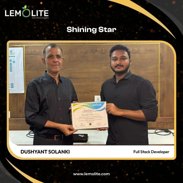 Dushyant Solanki - Shining Star