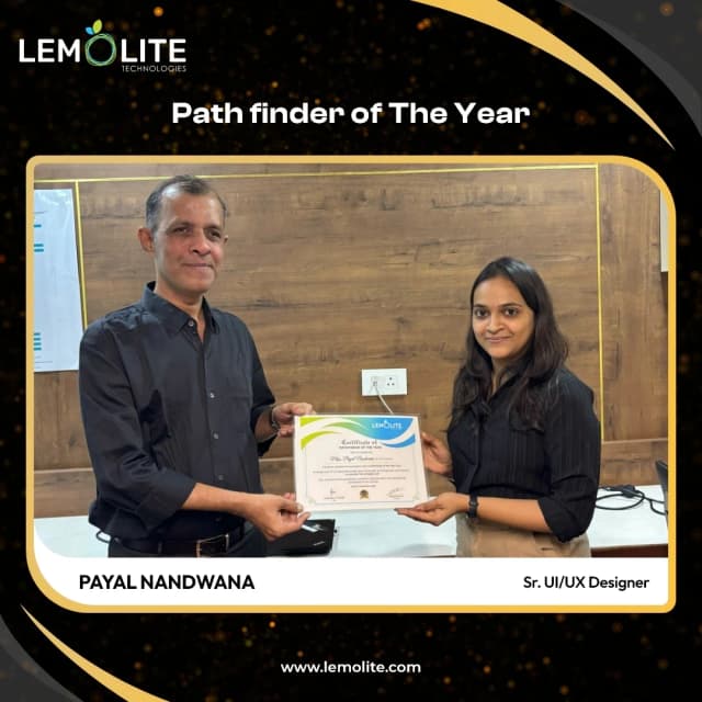 Payal Nandwana - Path Finder of the year